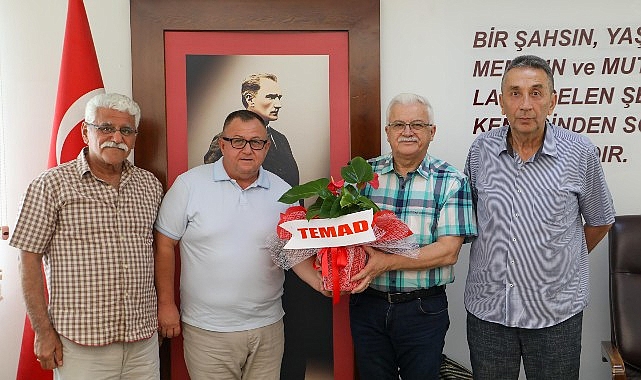Temad Burhaniye Şube Başkanı Murat Düzköy, Başkan Deveciler’i Makamında Ziyaret Etti- Haber Şafak