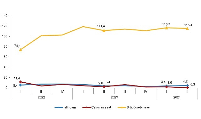 Tüik: İstihdam endeksi yıllık %4,2 arttı- Haber Şafak