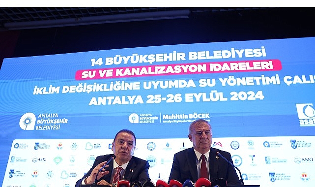 14 Büyükşehir Belediyesi’nin su ve kanalizasyon idareleri Antalya’da buluştu- Haber Şafak