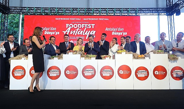 3. Uluslararası Foodfest Antalya Gastronomi Festivali başladı- Haber Şafak