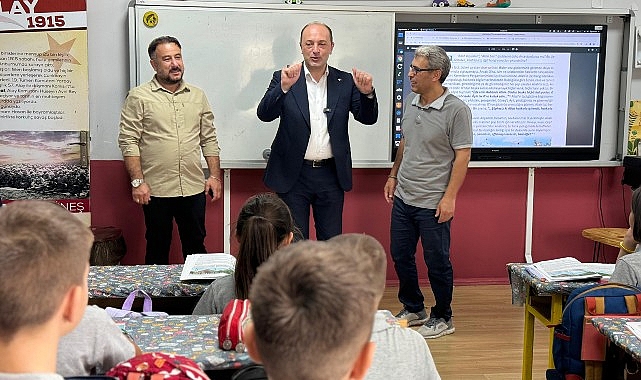 Başkan Yıldız’dan okullara ziyaret.- Haber Şafak