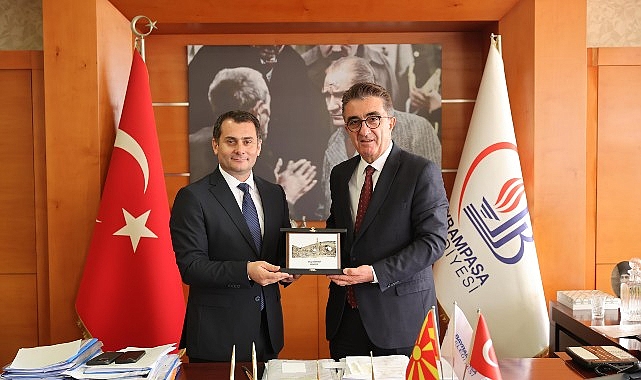 Başkonsolos Fazlioski’den Başkan Mutlu’ya ziyaret- Haber Şafak