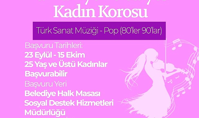 Burhaniye Belediyesi kendi bünyesinde Kadın Korosu kurmak için çalışmalara başladı.- Haber Şafak