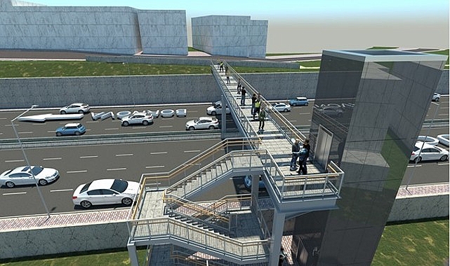 Büyükşehir’den Konak ve Bornova’ya iki üst geçit- Haber Şafak