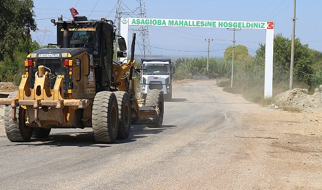 Büyükşehir’den Serik Aşağıoba Mahallesi’nde asfalt çalışması- Haber Şafak