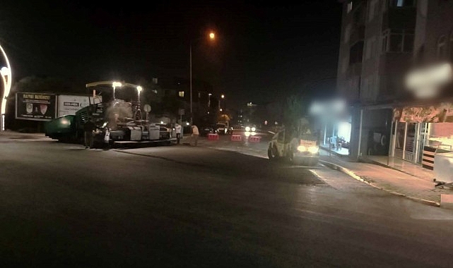 Derince Ertuğrul Gazi Caddesine aşınma asfaltı- Haber Şafak