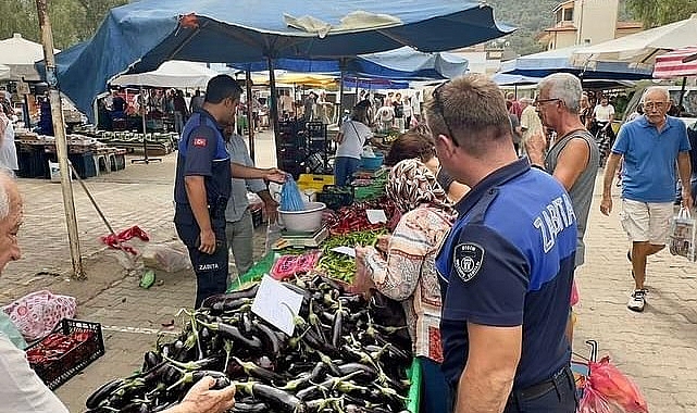 Didim Belediyesi, ilçede yaşayan vatandaşların sağlığını korumak için semt pazarlarında denetimlerine ara vermeden devam ediyor. – Haber Şafak