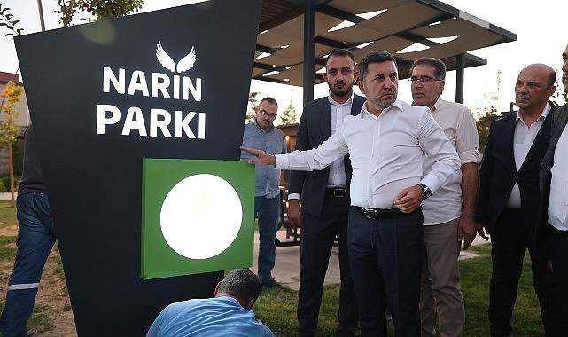 Diyarbakır’da katledilen Narin Güran’ın adı Nevşehir’de Cevher Dudayev Mahallesi’nde bulunan parka verildi.- Haber Şafak