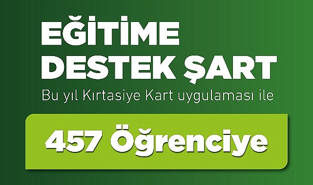Efes Selçuk’ta ders zili çaldı, kırtasiye kartı öğrencilerle buluştu.- Haber Şafak