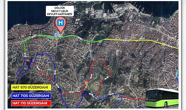 Gölcük’te yeni hastane için 3 hatta güzergah değişikliği- Haber Şafak