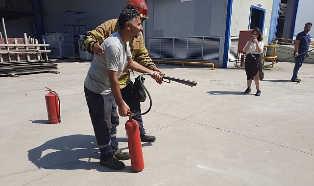 İtfaiyeden acil durum ekiplerine eğitim- Haber Şafak