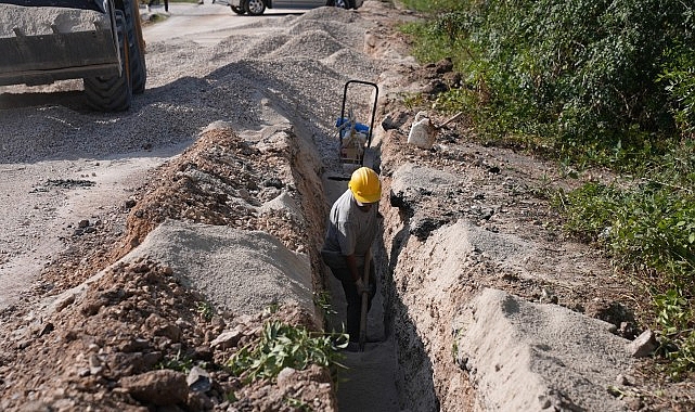 Körfez Çıraklı ve Himmetli mahallelerine yeni içme suyu hatları yapılıyor.- Haber Şafak