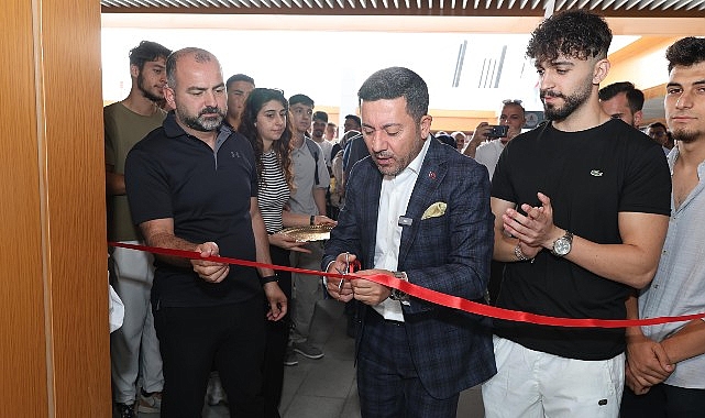 Nevşehir Belediyesi tarafından Nevşehir Hacı Bektaş Veli Üniversitesi Kampüsü içerisinde oluşturulan Nevşehir Belediyesi Gençlik Ofisi törenle açıldı.- Haber Şafak