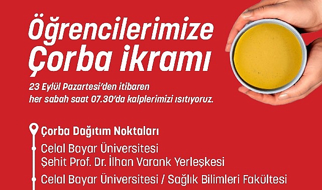 Öğrencilerin Günaydın Çorbası Büyükşehir’den- Haber Şafak