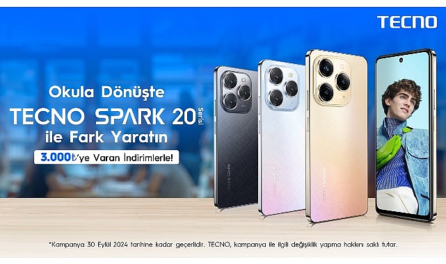 TECNO SPARK 20 Serisinin İndirimli Fiyatları Öğrencileri Sevindirecek- Haber Şafak