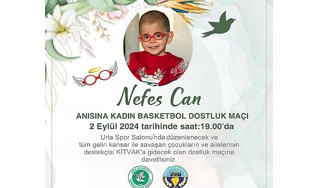 Urla’da Nefes Can Anısına Dostluk Maçı Oynanacak- Haber Şafak