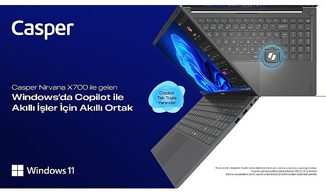 Windows 11 Pro ile Yenilenen Casper Nirvana Dizüstü Bilgisayarların İşletmelere Sağladığı 10 Fayda- Haber Şafak