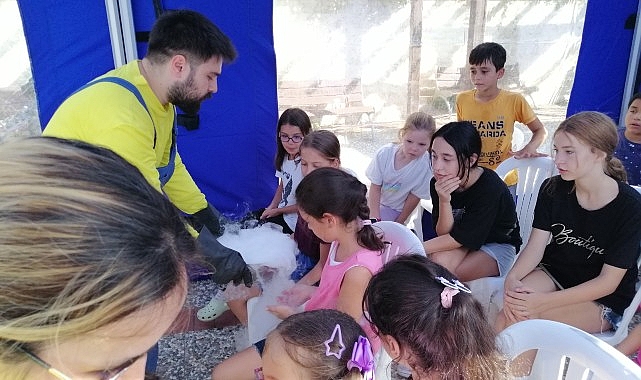 Yangından etkilenen çocuklara özel etkinlik- Haber Şafak