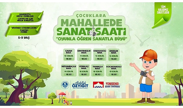 Yenişehir Belediyesinden kırsal mahallelerde çocuklar için renkli etkinlikler- Haber Şafak