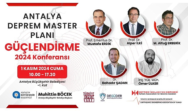 Antalya Büyükşehir Belediyesi’nin Deprem Master Plan çalışmaları sürüyor- Haber Şafak