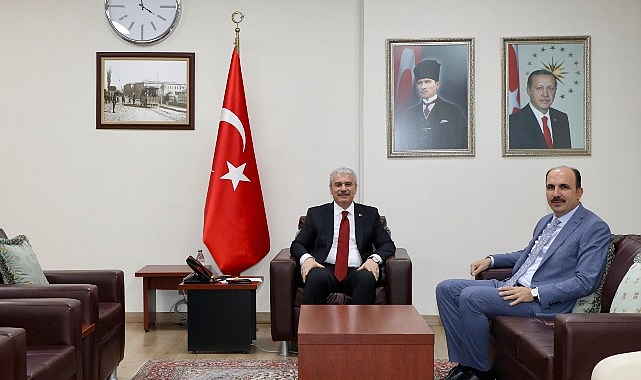 Başkan Altay Vali Akın’a Hayırlı Olsun Ziyaretinde Bulundu- Haber Şafak
