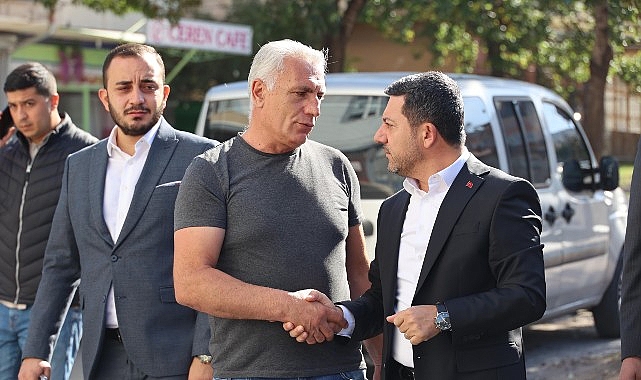 Başkan Arı 350 Evler Mahallesi’nde- Haber Şafak