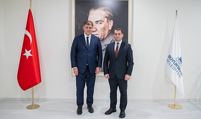 Başkan Tugay Kuzey Makedonya Başkonsolosu Fazlioski’yi ağırladı- Haber Şafak