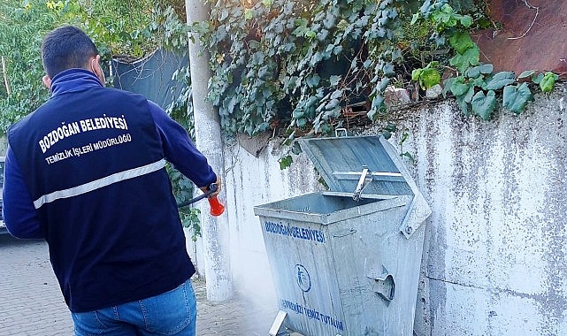 Bozdoğan Belediyesi’nden Çöp Konteyneri Temizliği Çalışmaları Devam Ediyor- Haber Şafak