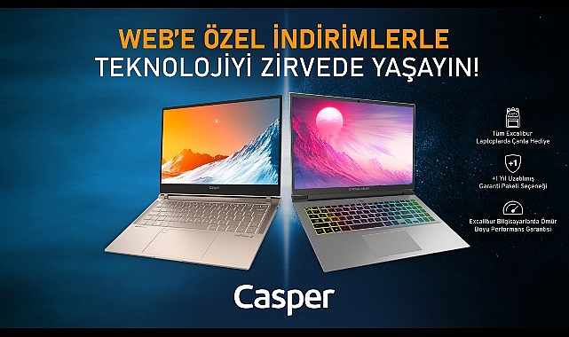 Casper’dan Oyun Tutkunları ve Profesyoneller İçin Web’e Özel Ayrıcalıklı Avantajlar!- Haber Şafak