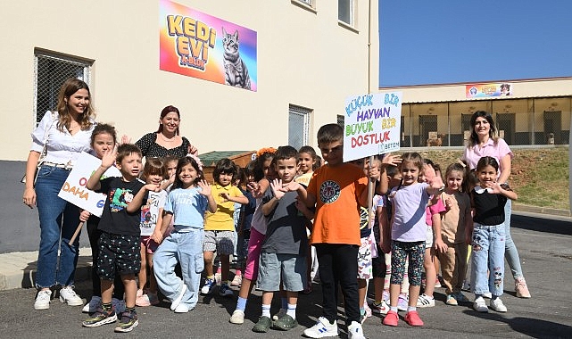 Çocuklar Yenişehir Belediyesinin hayvan bakımevini gezdi- Haber Şafak