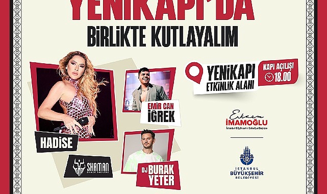 Cumhuriyet Bayramında Toplu Ulaşım Ücretsiz Olacak ve Büyük Konser Sizi Bekliyor Emir Can İğrek ve Hadise Sahne Alacak- Haber Şafak