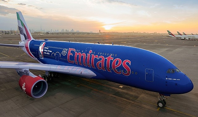 Emirates, NBA Cup’a özel yeni uçak tasarımını tanıttı- Haber Şafak
