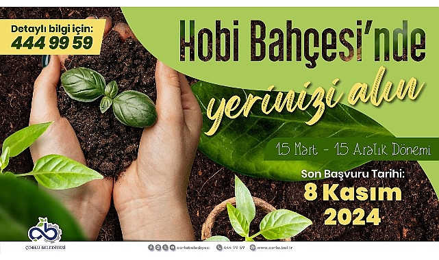 Hobi Bahçeleri Yeni Dönem Başvuruları Başladı- Haber Şafak