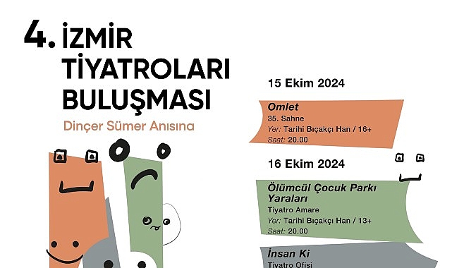 İzmir Tiyatroları Buluşması başlıyor- Haber Şafak