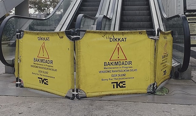 İzmit’teki yürüyen merdivene motor tadilatı- Haber Şafak