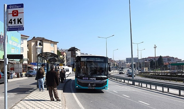 Kocaeli’nin ulaşım ağı 41K hattı ile genişliyor;  Hat 41K’da yeni rota Hereke- Haber Şafak