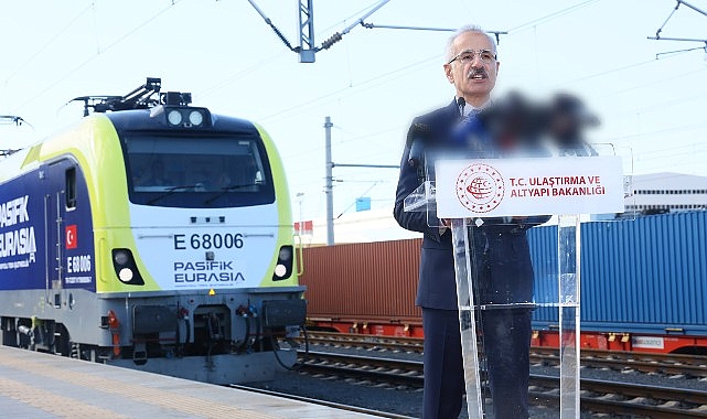 T.C. Ulaştırma ve Altyapı Bakanı Abdulkadir Uraloğlu: Pasifik Eurasia DTİ, bir yılda 600 milyon euro değerinde 750 bin ton ihracat yükü taşımayı planlıyor.- Haber Şafak
