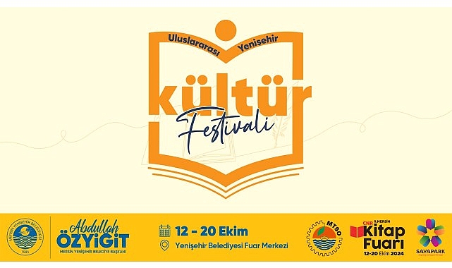 Uluslararası Yenişehir Kültür Festivali ve Kitap Fuarı için geri sayım başladı- Haber Şafak