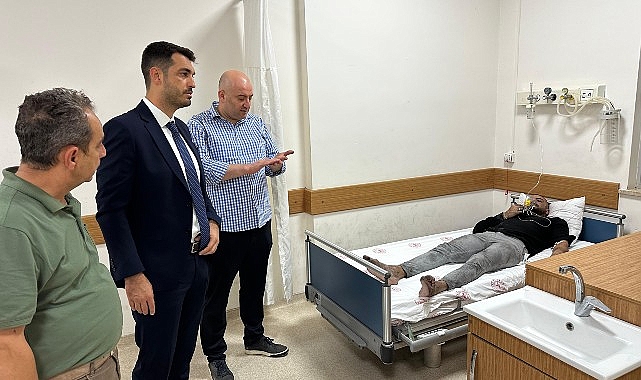 Yangından etkilenen turistlere geçmiş olsun ziyareti- Haber Şafak