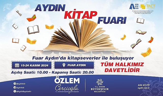 Aydın Kitap Fuarı, Fuar Aydın’da Başlıyor- Haber Şafak