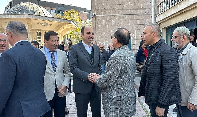 Başkan Altay Büyük Buğday Pazarı Camii’nde Esnafla ve Vatandaşlarla Buluştu- Haber Şafak