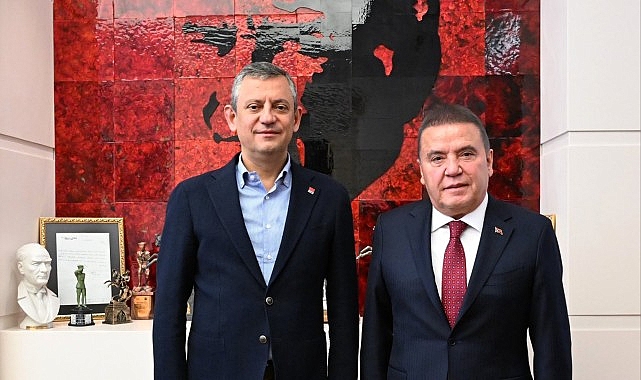 Başkan Böcek’ten CHP Lideri Özel’e ziyaret- Haber Şafak