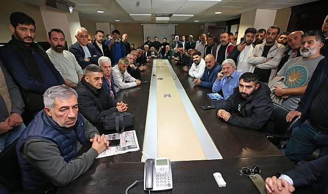 Başkan Ünsal pazarcı esnafını konuk etti- Haber Şafak