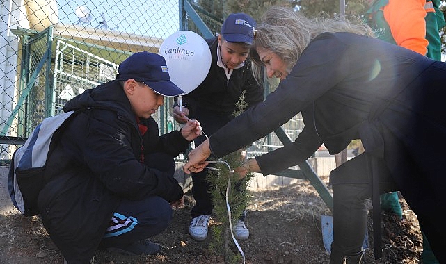 Çankaya’da Fidanlar “Milli Ağaçlandırma Günü” İçin Dikildi- Haber Şafak