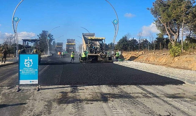 Gebze Millet Bahçesi otopark ve iç yollara asfalt- Haber Şafak