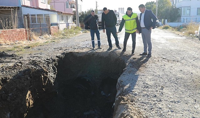 Hürriyet Mahallesi’nde Yağmur Suyu Hattı Yenilendi- Haber Şafak