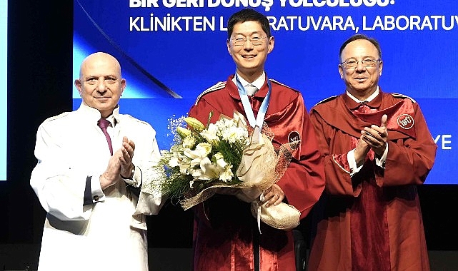 İstinye Üniversitesi Tıp Fakültesi Bilim Nişanı Stanford Üniversitesi’nden Prof. Dr. Michael Lim’e takdim edildi.- Haber Şafak
