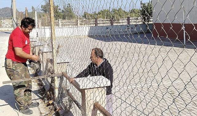 Kemer Belediyesi ara tatilde de okulların yanında- Haber Şafak