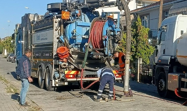 Lüleburgaz’ın kanalizasyon hatlarında temizlik- Haber Şafak
