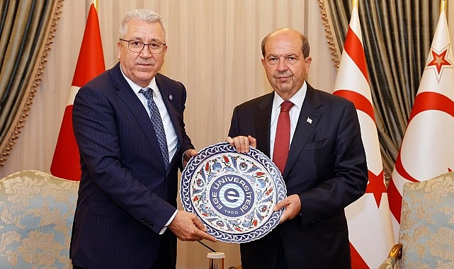 Rektör Prof. Dr. Budak, KKTC Cumhurbaşkanı Tatar’ı ziyaret etti- Haber Şafak